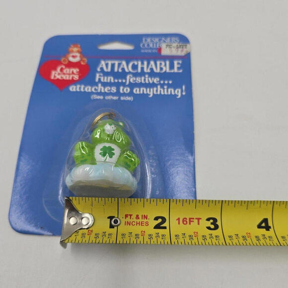 1980's Care Bears Attachable Good‎ Luck Bear - Picture 7 of 7